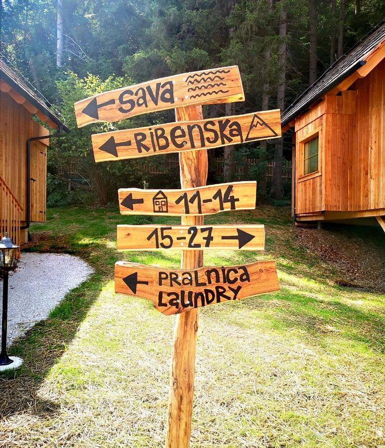 Ribno Luxury Glamping 호텔 블레드 외부 사진