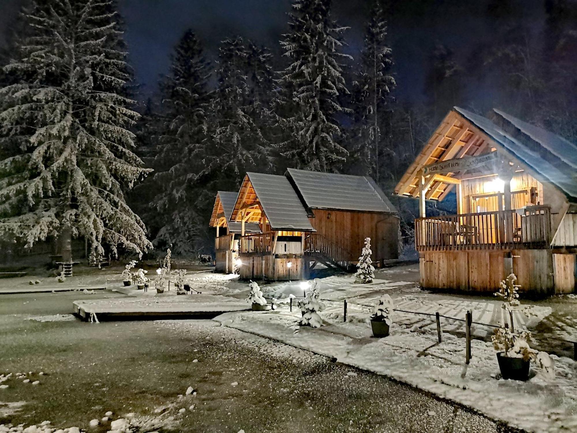 Ribno Luxury Glamping 호텔 블레드 외부 사진