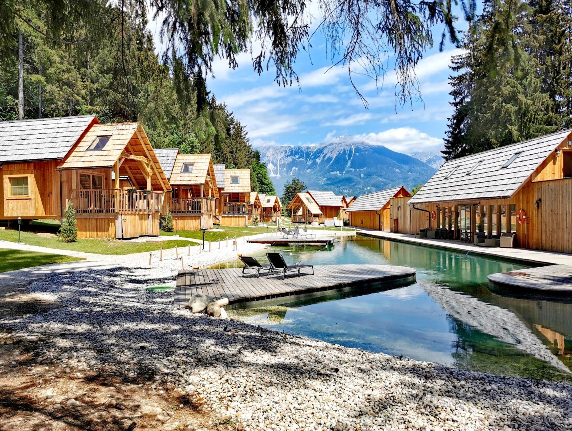 Ribno Luxury Glamping 호텔 블레드 외부 사진